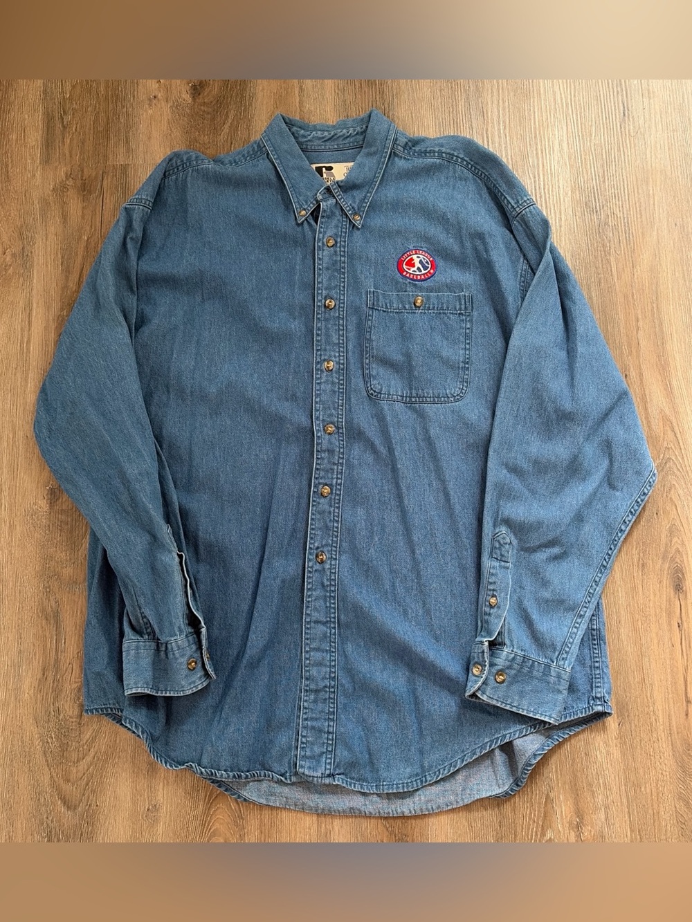 Russell Athletic Minor League Baseball Denim Shirt